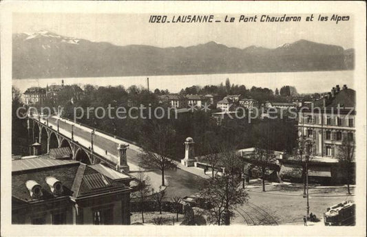 12586203 Lausanne VD Pont Chauderon Alpen Lausanne