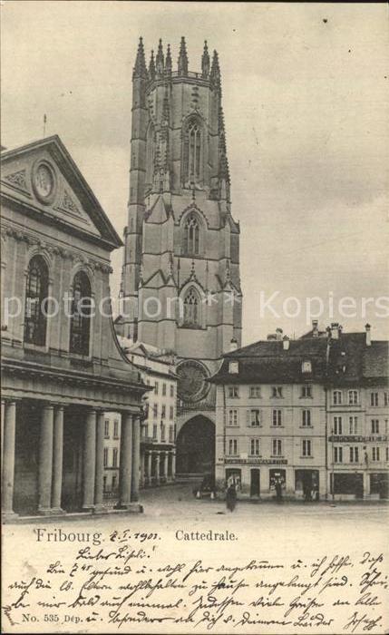 12574921 Fribourg FR Cathédrale Fribourg FR