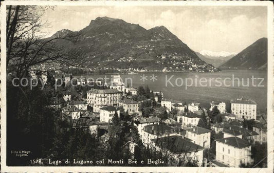 42574966 Lago di Lugano TI Col Monti Bre e Boglia