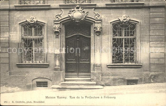 12575810 Fribourg FR Maison Raemy Rue de la Préfecture Fribourg FR