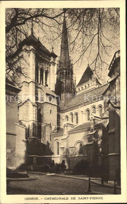 12577817 Genève GE Cathédrale de Saint Pierre Genève