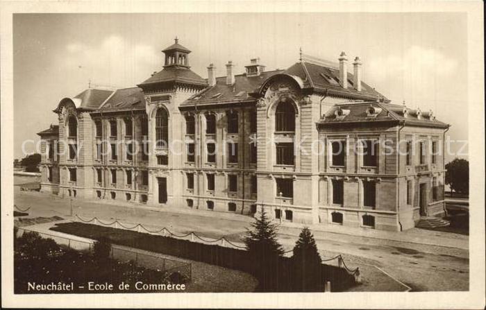 12577822 Neuchatel NE Ecole de Commerce Neuchatel