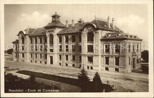 12577822 Neuchâtel NE Ecole de Commerce Neuchâtel