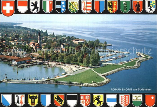 12578056 Romanshorn Bodensee Fliegeraufnahme Romanshorn