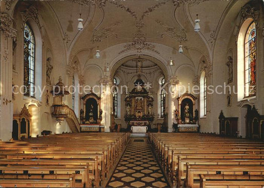 12578844 Église catholique de Weinfelden St Johannes Weinfelden intérieur