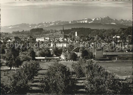 12585320 Amriswil TG Vue partielle avec la chaîne Saentis Alpes appenzelloises Amriswil TG