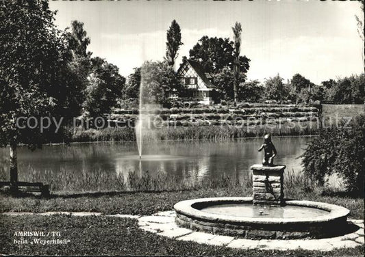 12585331 Amriswil TG Sculpture-fontaine Weyerhuesli Amriswil TG