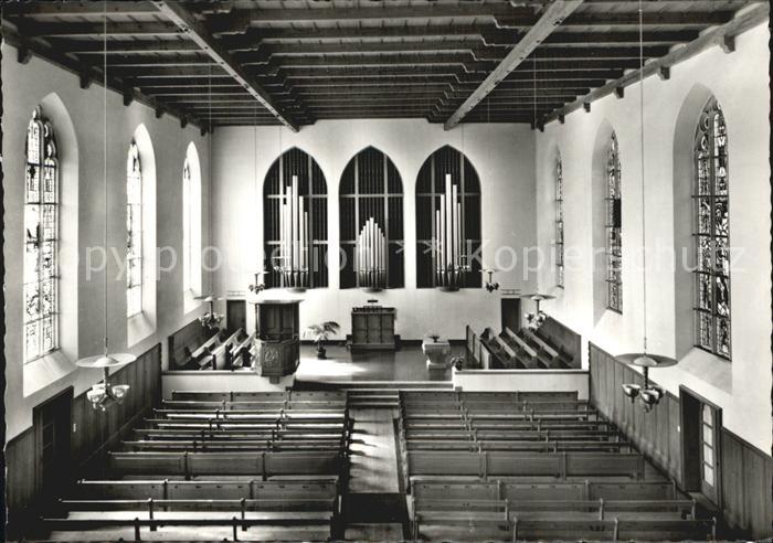 12585351 Amriswil TG Intérieur de l'église évangélique Amriswil TG