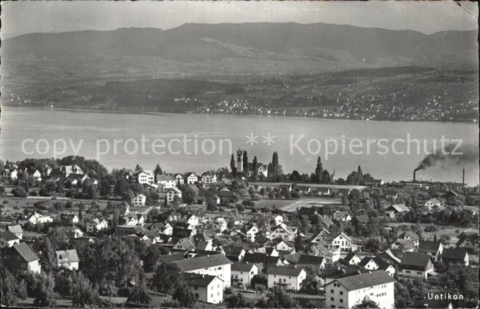 12586347 Lac panoramique du lac Uetikon Zurich Lac Uetikon