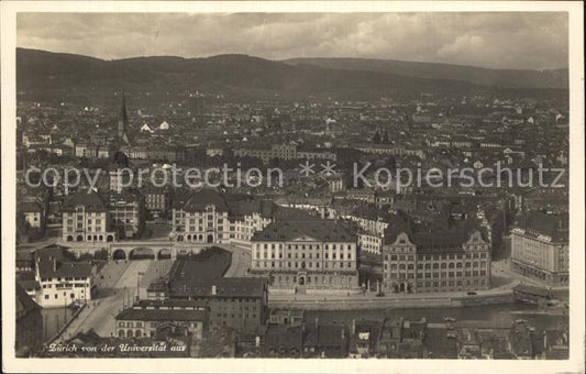 12586496 Zuerich ZH Paysage urbain de l'Université de Zurich