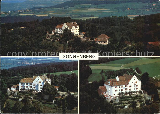 12587098 Stettfurt Schloss Sonnenberg Fliegeraufnahme Stettfurt