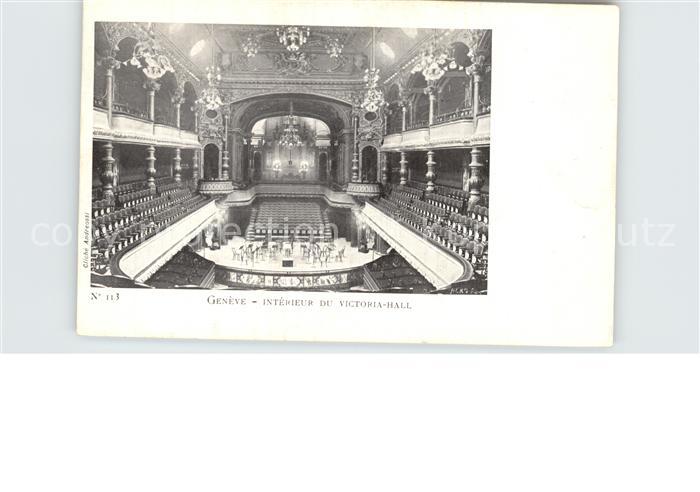 12587972 Genève GE Intérieur Victoria Hall Genève