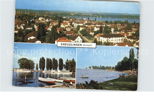 12589095 Kreuzlingen TG Vue du port de Constance Kreuzlingen lido