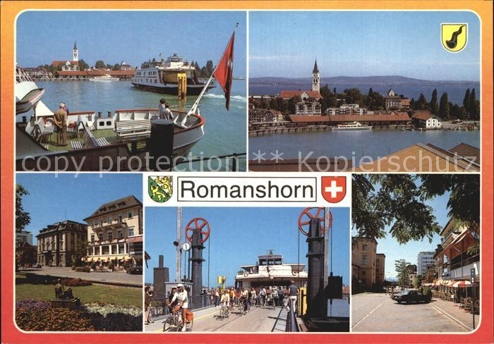 12587521 Romanshorn TG Vue sur la ville portuaire Romanshorn