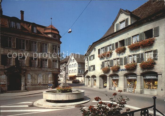 12587728 Fontaine centrale de Weinfelden Weinfelden