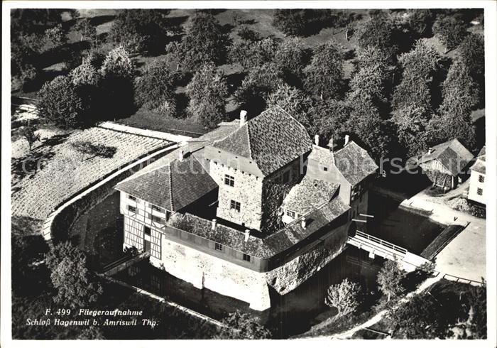 12587735 Hagenwil Schloss Fliegeraufnahme Hagenwil