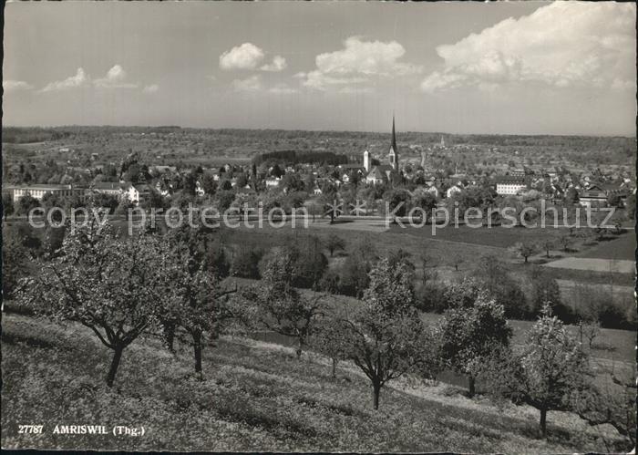 12588330 Amriswil TG Panorama avec prairie d'arbres fruitiers d'Amriswil