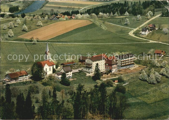 12588379 St Pelagiberg Kurhaus Marienburg Fliegeraufnahme St. Pelagiberg