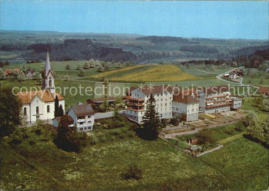 12588387 St Pelagiberg Kurhaus Marienburg Fliegeraufnahme St. Pelagiberg