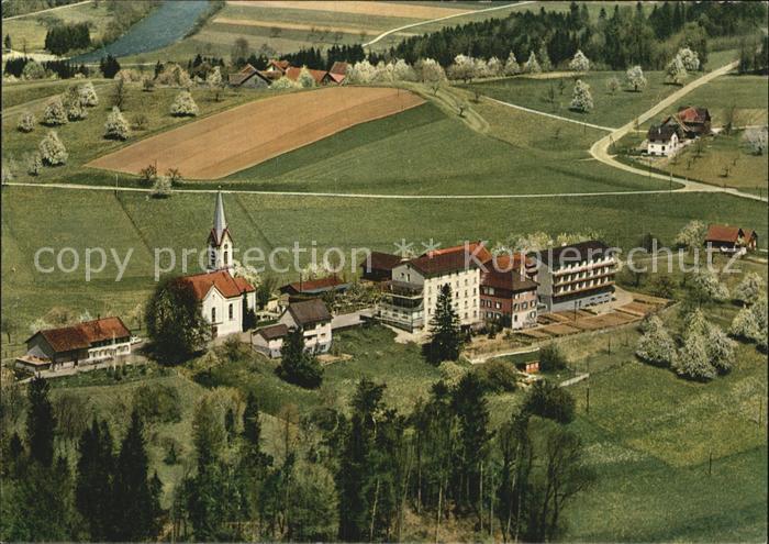 12588392 St Pelagiberg Kurhaus Marienburg Fliegeraufnahme St. Pelagiberg