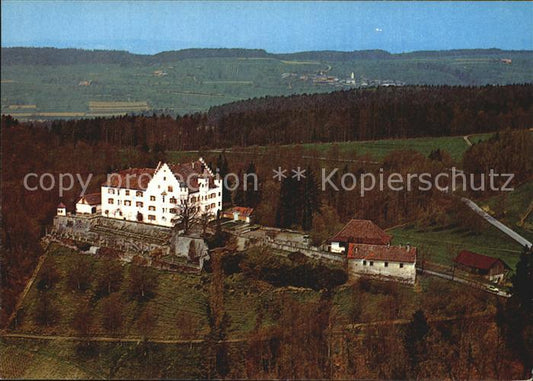 12588422 Stettfurt Schloss Sonnenberg Fliegeraufnahme Stettfurt