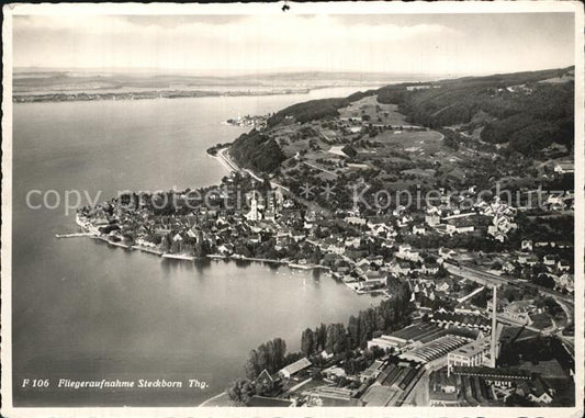 12588472 Steckborn Untersee Bodensee Fliegeraufnahme Glarisegg