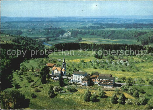 12588553 St Pelagiberg Kurhaus Marienburg Fliegeraufnahme St. Pelagiberg