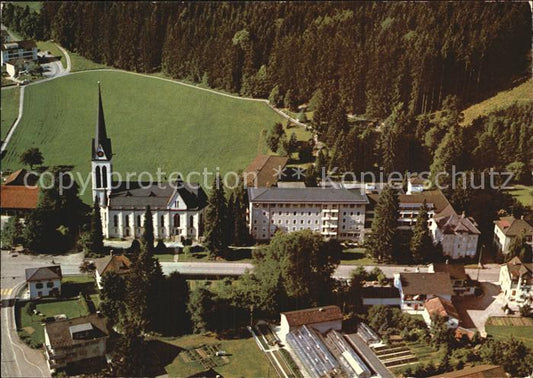 12588574 Dussnang Kneipp Kurhaus Kirche Fliegeraufnahme Dussnang