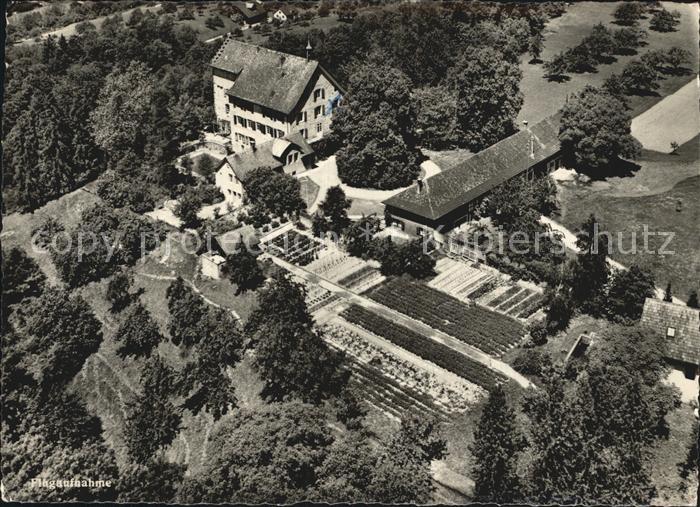 12588693 Hohentannen TG Schloss Oetlishausen Landschulheim Fliegeraufnahme Hohen