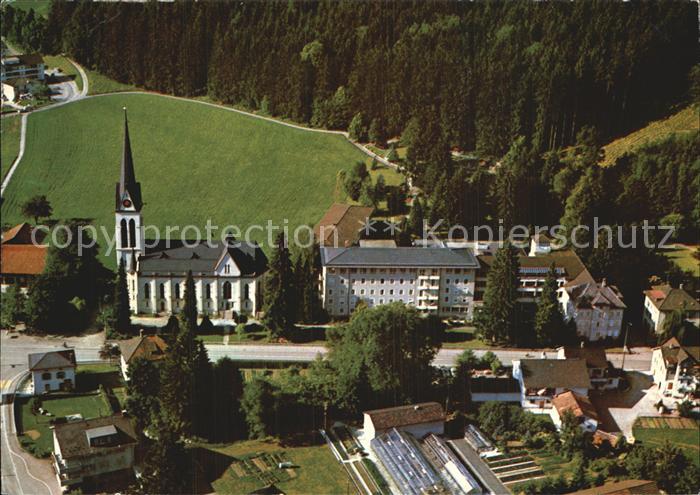 12589279 Dussnang Kneipp Kurhaus Kirche Fliegeraufnahme Dussnang