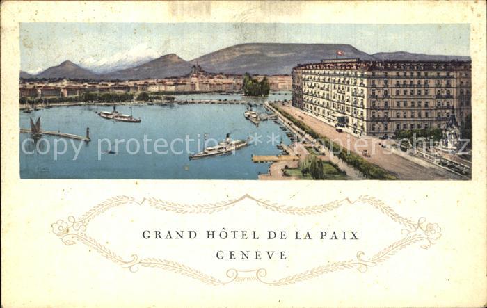 12588788 Genève GE Grand Hôtel de la Paix Genève GE