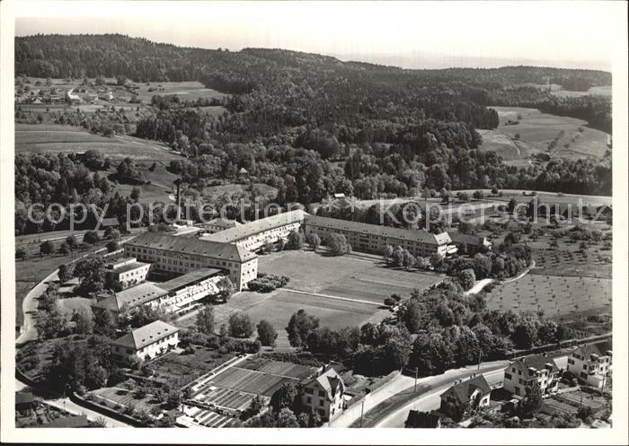 12589345 Zollikerberg Fliegeraufnahme Kranken- und Diakonissenanstalt Neumuenste