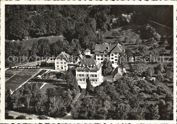 12589359 Steckborn TG Fliegeraufnahme Schloss Grarisegg Steckborn TG