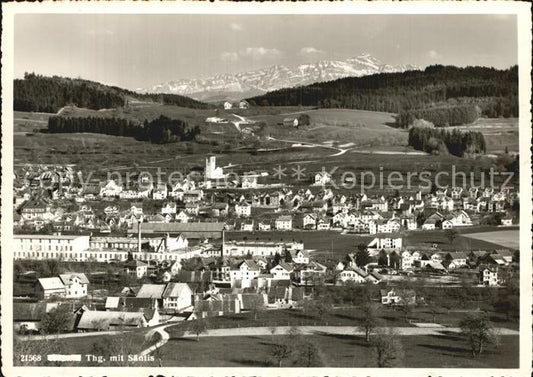 12589399 Saentis AR Fliegeraufnahme Dorf  Saentis AR