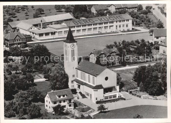 12589412 Winterthur ZH Fliegeraufnahme mit Kirche Winterthur ZH