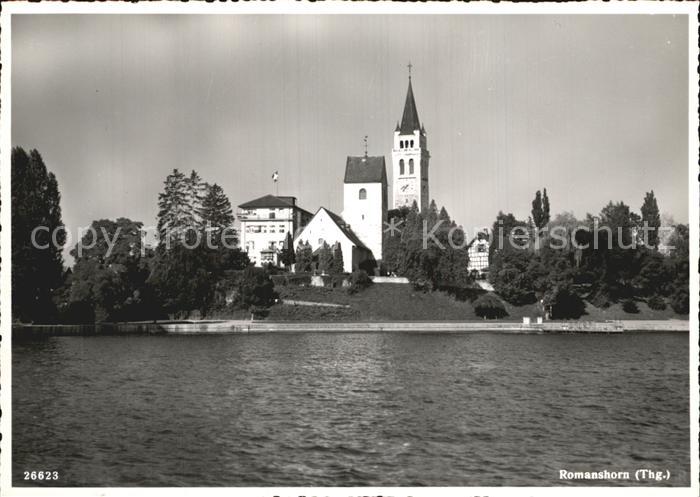 12590927 Romanshorn TG Église Lac de Constance Romanshorn