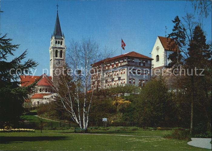 12593098 Romanshorn TG Seepark Lac de Constance Église catholique Château de Romanshorn