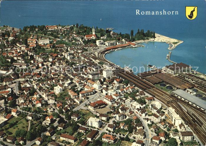 12593108 Romanshorn TG Vue aérienne de Romanshorn