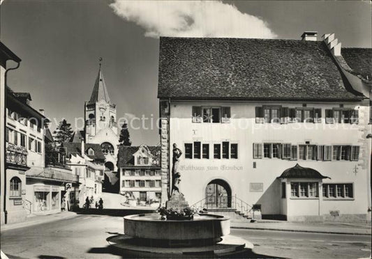 12593329 Weinfelden Rathausplatz Gasthaus zum Raisin Weinfelden