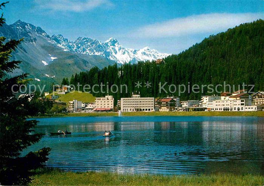 12622254 Arosa GR Obersee Panorama Arosa