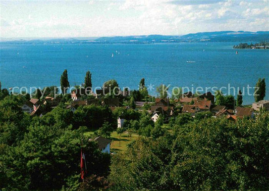 12635575 Mannenbach Untersee Seehotel Schiff Fliegeraufnahme Mannenbach-Salenste