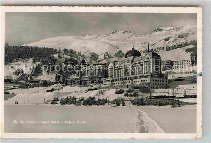 12732840 St Moritz Bad GR Grand Hotel Palace Hotel Winter St. Moritz