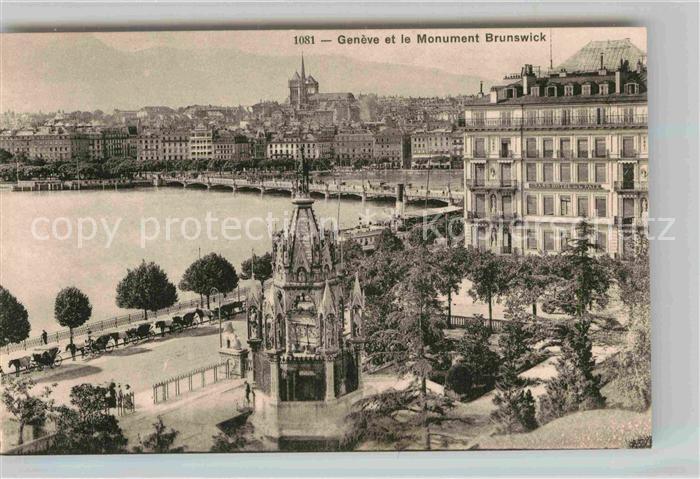 12732866 Genève GE Monument Brunswick Genève