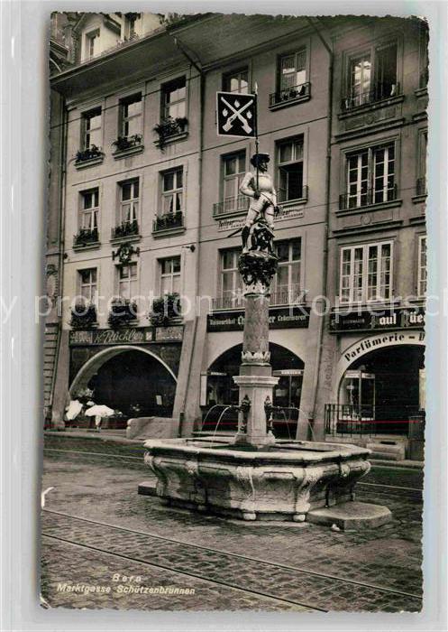 12734213 Bern BE Marktgasse Schötzenbrunnen Berne