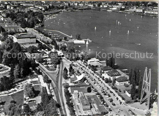 12729290 Zuerich ZH Exposition horticole suisse 1959 photo aérienne Zuerich