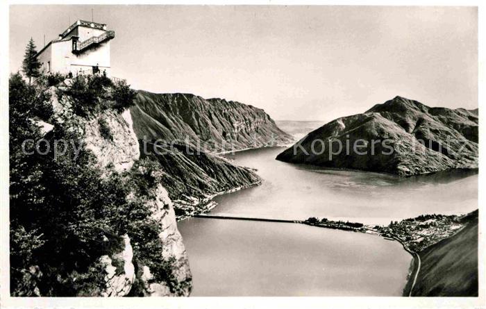 42732410 Lago di Lugano TI Monte San Salvatore Vetta