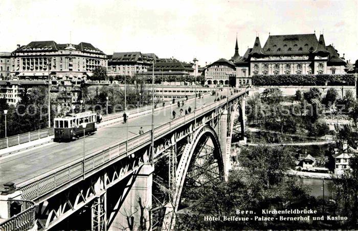 12732908 Bern BE Kirchenfeldbruecke Hôtel Bellevue Palace Bernerhof et Casino B