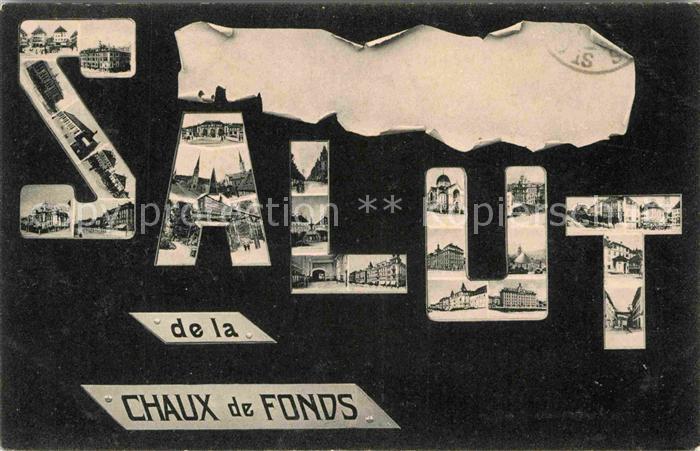 12733528 La Chaux-de-Fonds Teilansichten La Chaux-de-Fonds