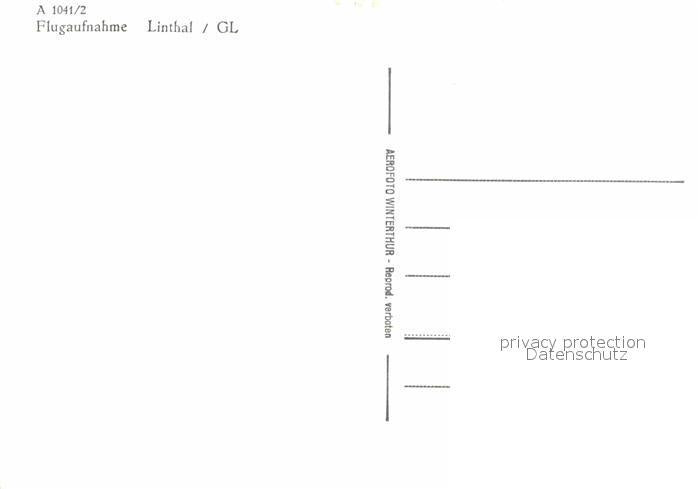 12735313 Linthal Glarus Fliegeraufnahme Linthal
