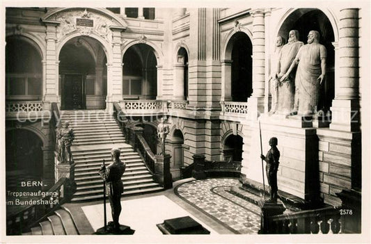 13147104 Bern BE Bundeshaus Treppe Bern